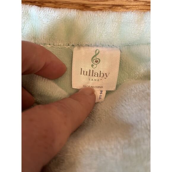 Lullaby Lane Hedgehog Bear Lovey Security Blanket Baby Plush Toy Rattle 11.5” - Picture 4 of 5